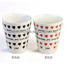 11oz heat sensitive ceramic coffee mugs